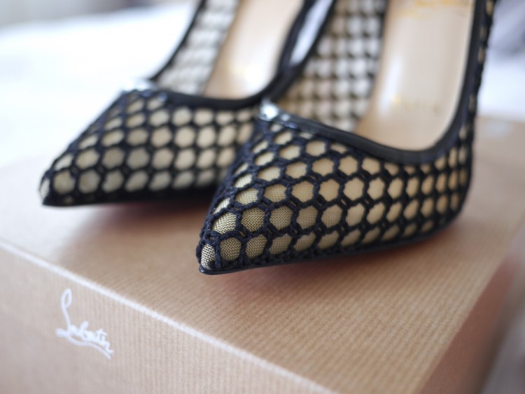 louboutin schuhe netz