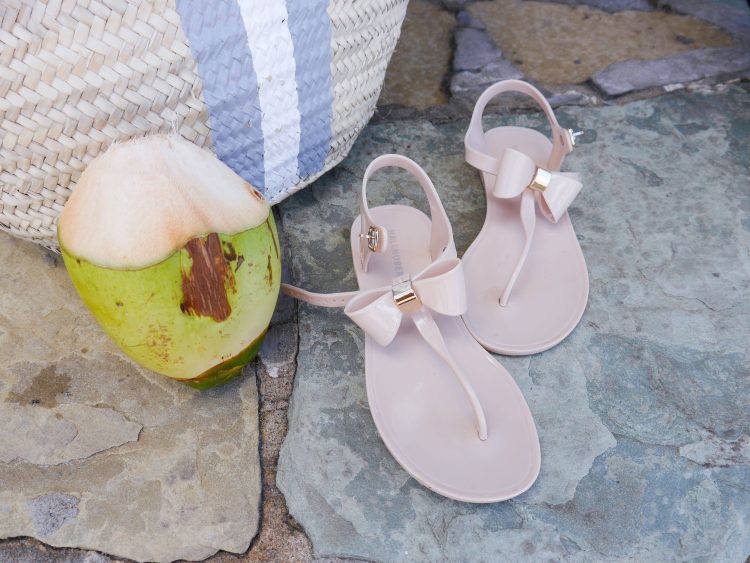 sandalen mit schleifen