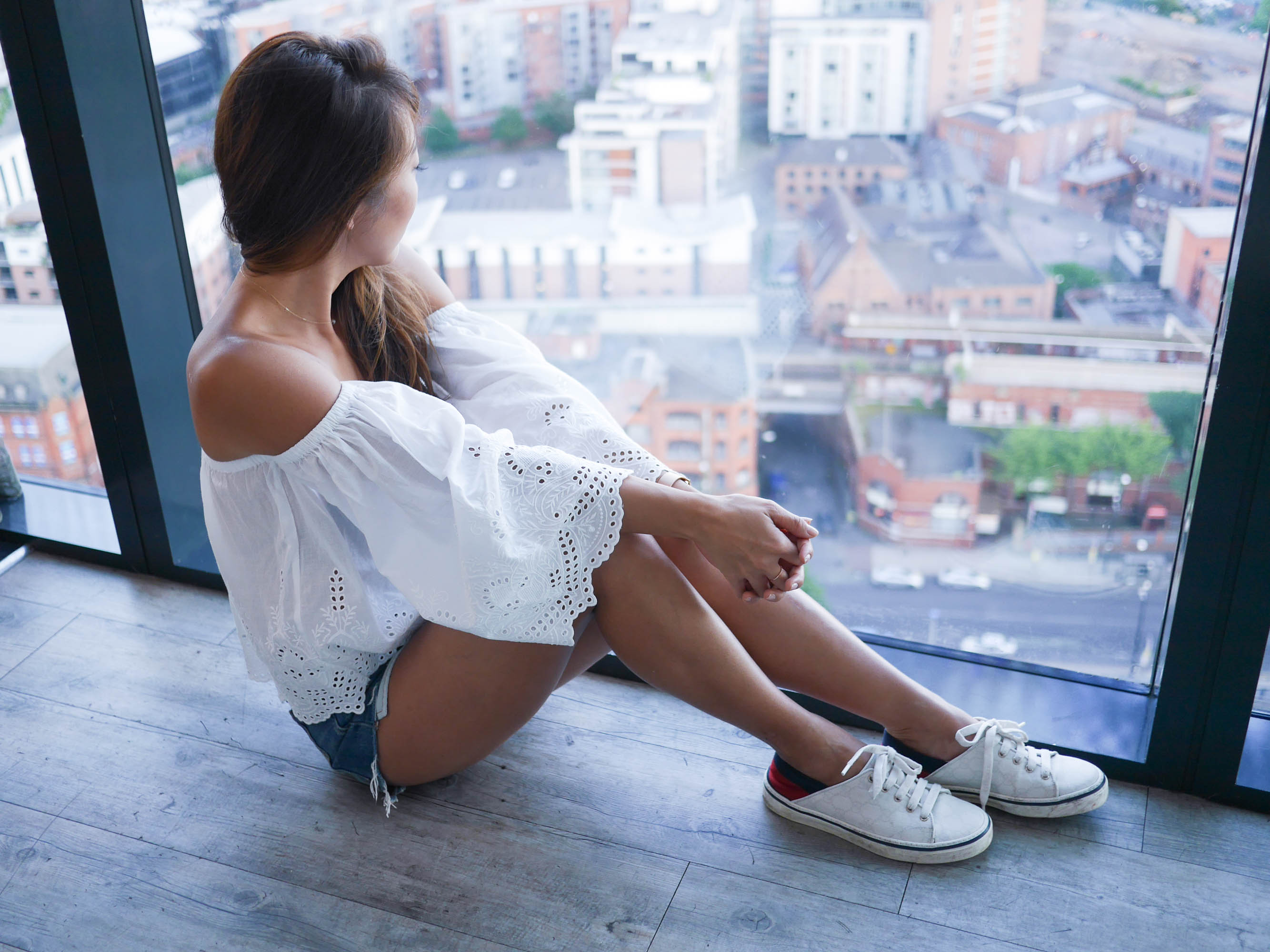 theclassycloud-offshouolder-levis-shorts (1 von 1)
