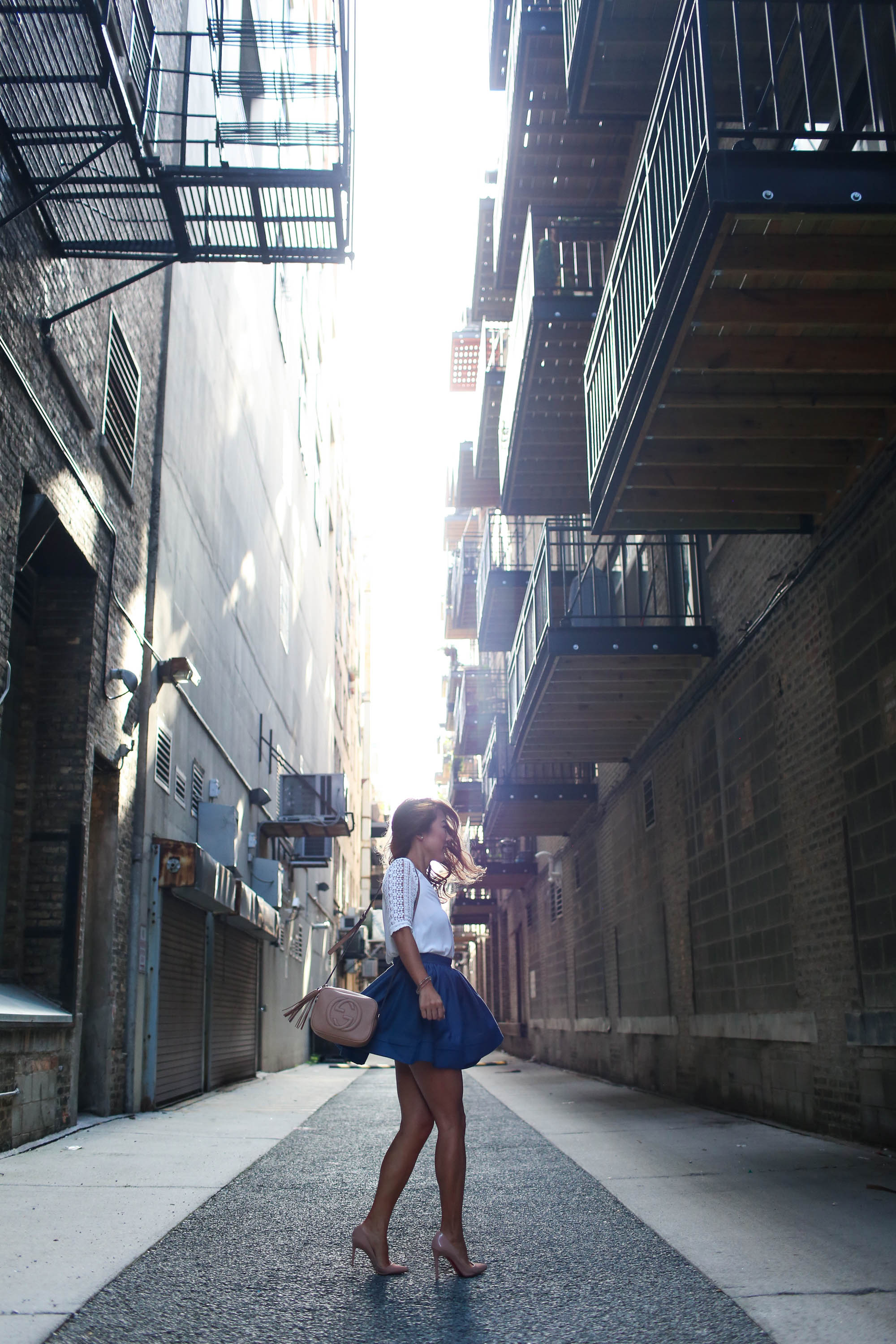 theclassycloud-denim-skirt-gucci-sohobag-chicago-3-von-7