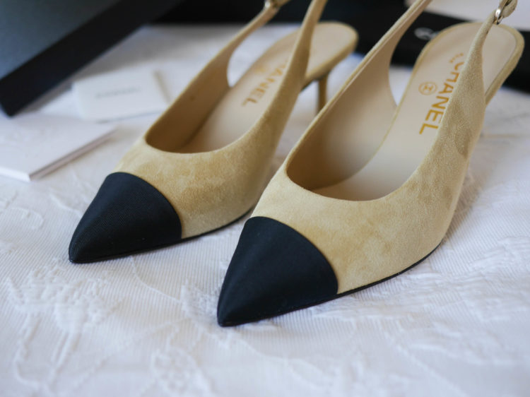 chanel slingback pump
